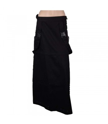 Track Buckle Convertible Skirt